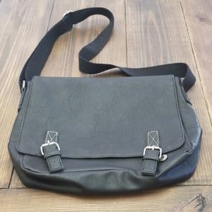 Asos Black Messenger Bag